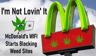 マクドナルドのブロック大麻サイト