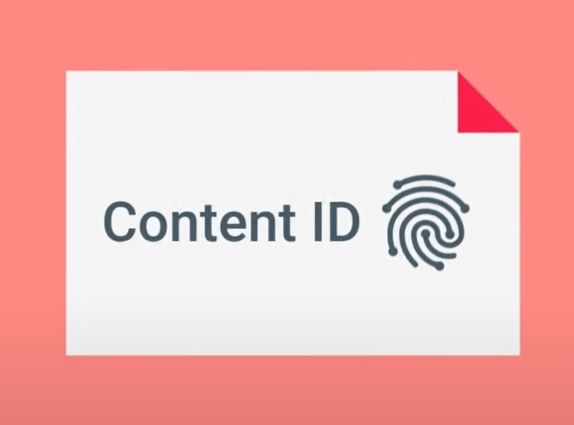 logotipo de identificación de contenido