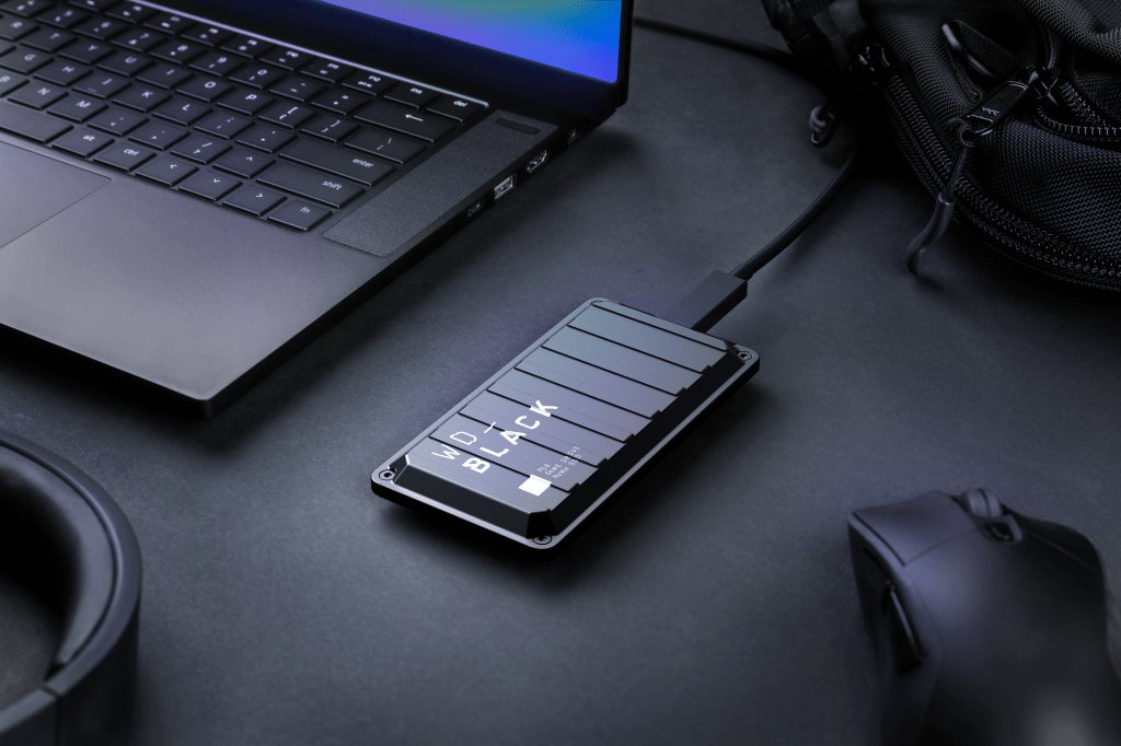 WD Black P50 Oyun SSD'sinin görüntüsü