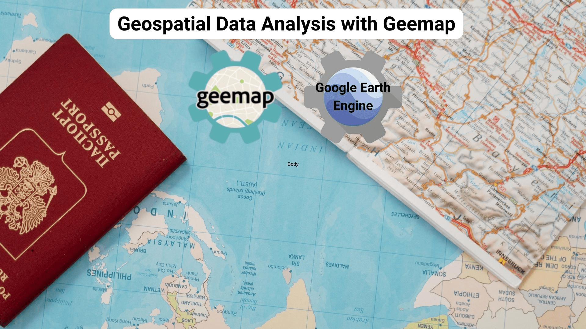 Geospatiaalisen tiedon analyysi Geemapilla
