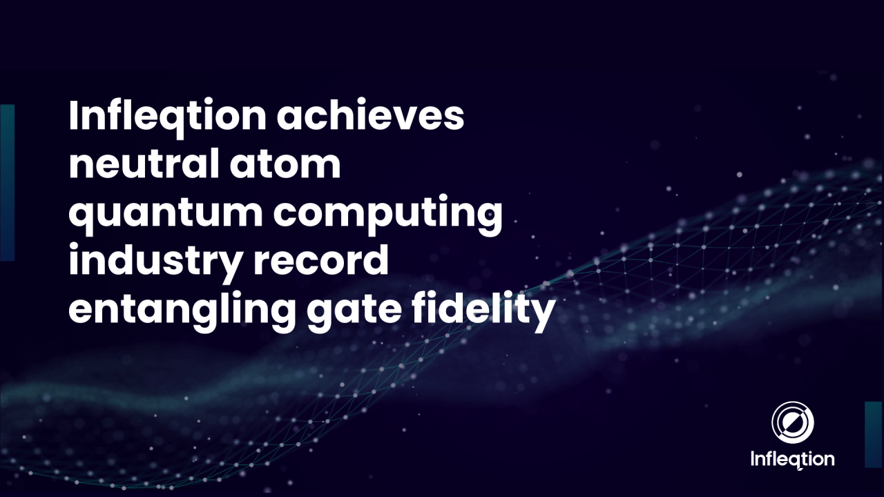 Das Sqorpius-Programm von Infleqtion hat auf seiner Quantencomputerplattform ein hohes Maß an Verschränkungs-Gate-Treue erreicht, ein neuer Rekord für Infleqtion.