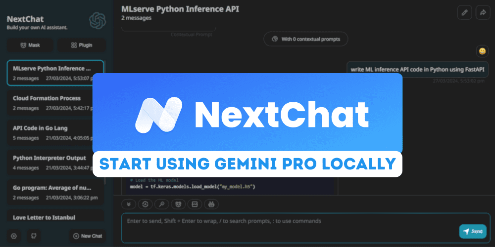 Aprenda a utilizar ChatGPT Next Web (NextChat) gratis