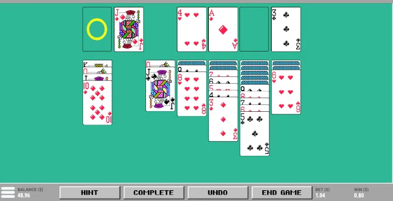 Solitaire trực tuyến thắng 0.80