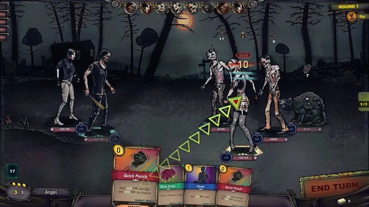 Galeri gambar yang menampilkan gameplay, grafik, fitur, dan pembangunan dunia game The Dead Await