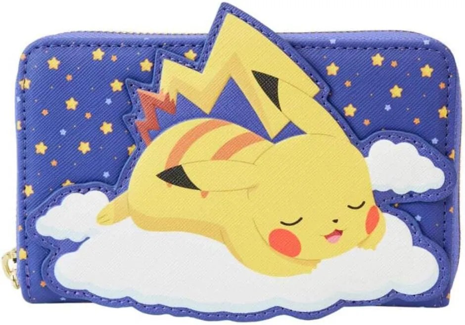 Loungefly Pokemon Sleeping Pikachu lommebok
