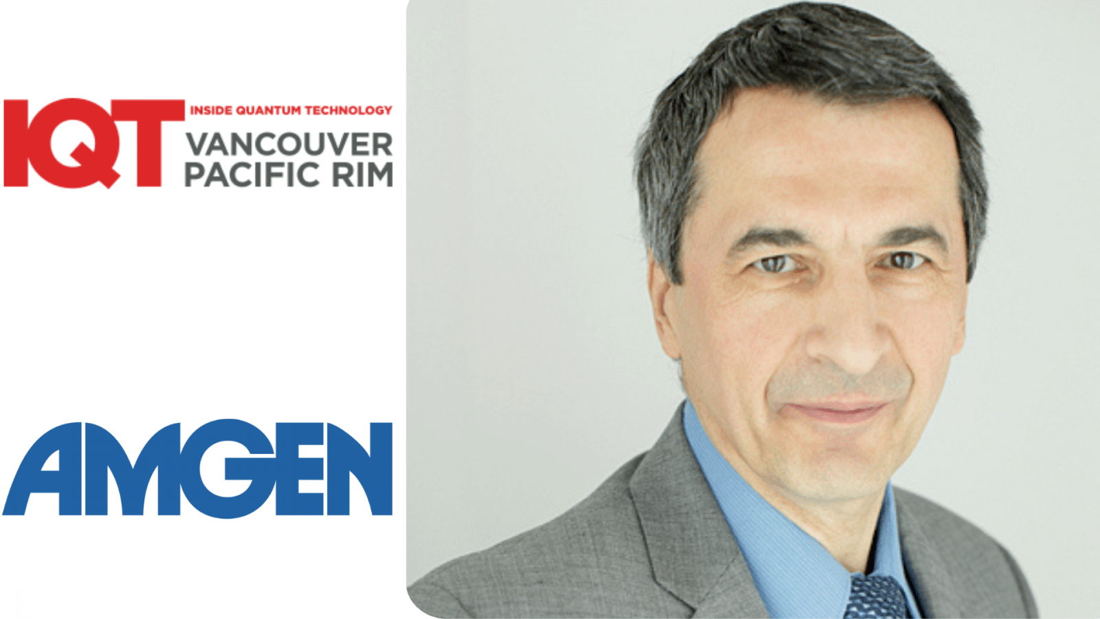 Zoran Krunic, Senior Manager of Data Science på Amgen är en 2024 IQT Vancouver/Pacific Rim-högtalare