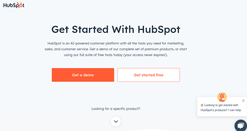 HubSpot Chatbot | 5 Best AI Chatbots For Sales to Increase Revenue in 2024