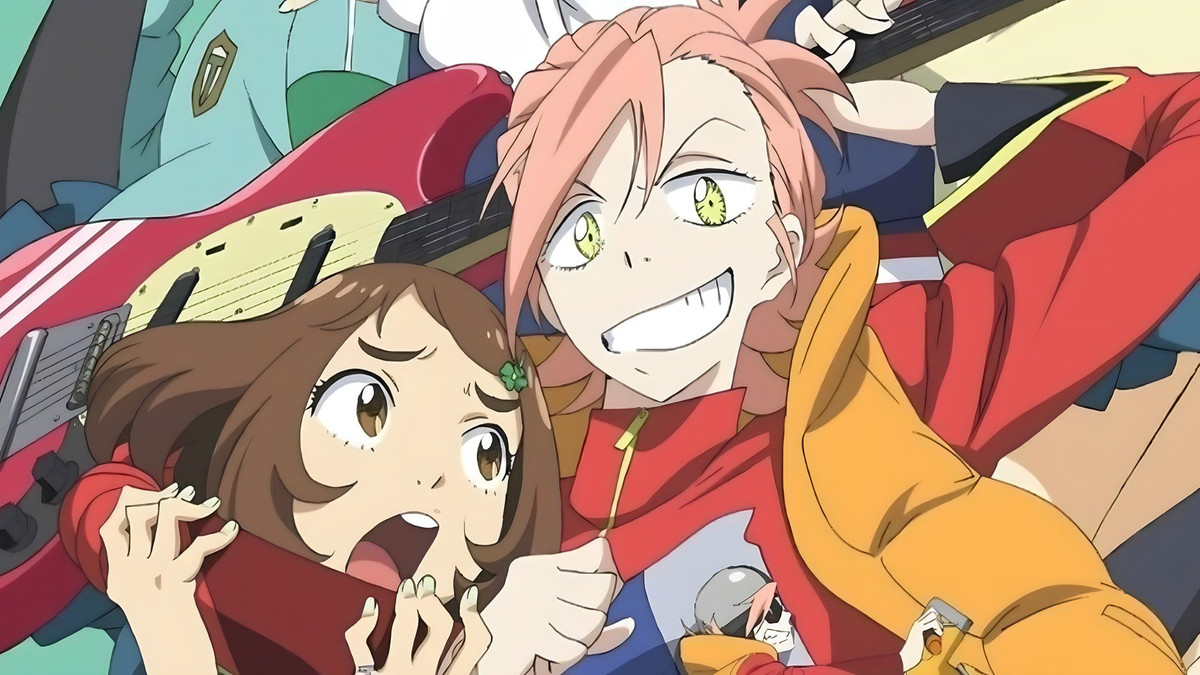 A still from the anime, FLCL