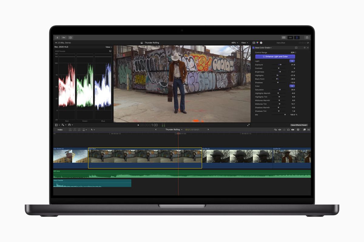Features of Final Cut Pro for iPad 2