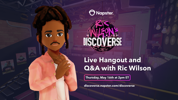 Leading Independent Chicago Rap, Funk, And R&B Artist, Ric Wilson, To Host The First Napster Artist Q&A In A Virtual Hangout On May 16Th, 2024, Exclusively For Napster Subscribers.