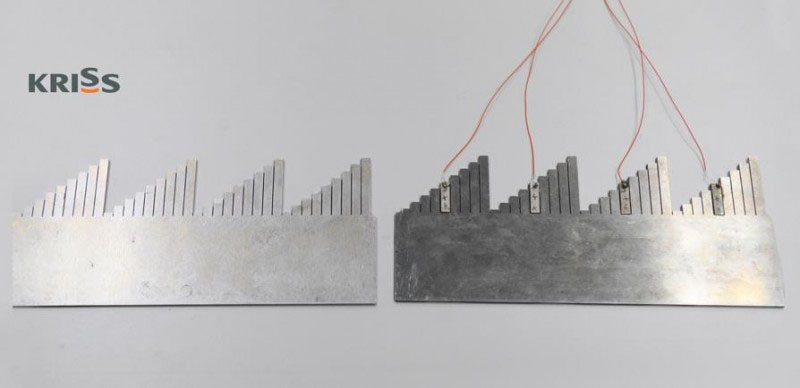 a metamaterial that traps and amplifies micro-vibrations in small areas