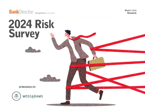 2024 Risk Survey Bank Director report - Key Findings from Bank Director's 2024 Risk Report