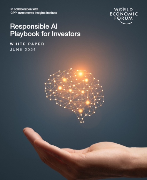 Responsible AI Playbook for Investors WEF cover - Report:  Responsible AI Insights and Tips for Investors