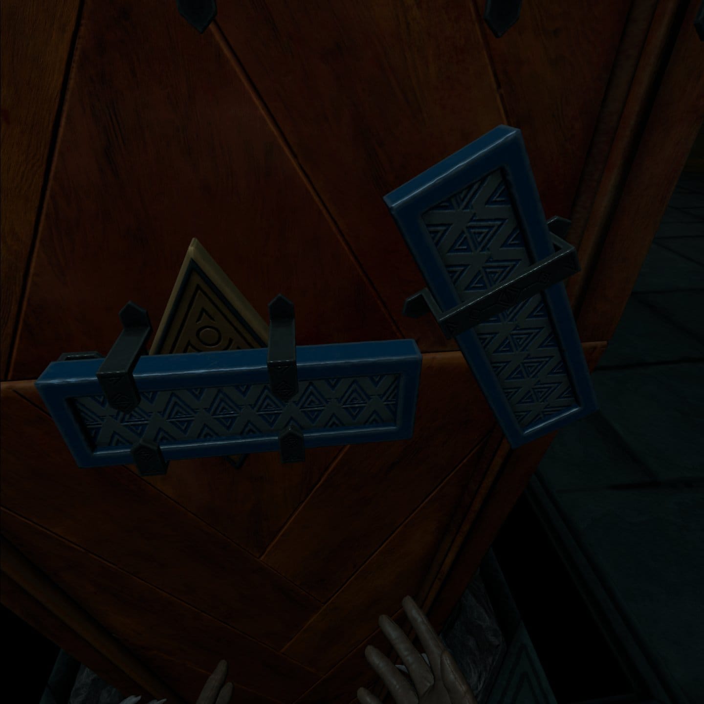Silent Slayer: Vault of the Vampire screenshot, shows you opening a coffin