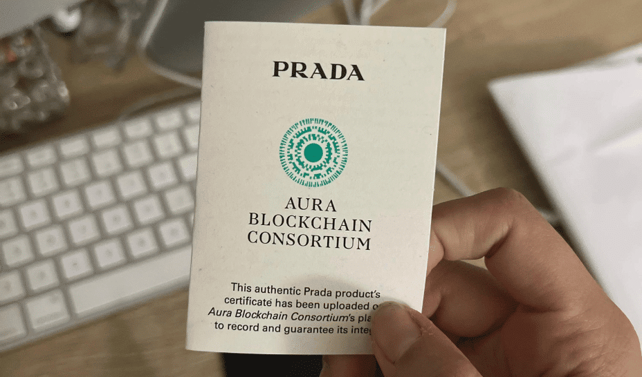 Aura-blockchain-prada